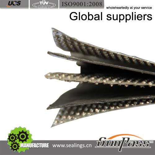 Graphite Sheet With Tanged Metal