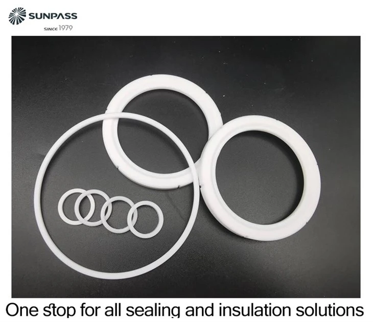 Tailored White PTFE Disk Washer PTFE Plain Seal